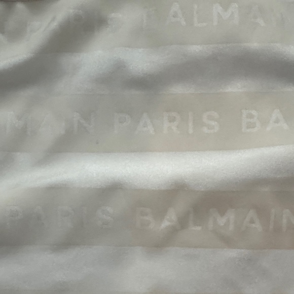 Balmain Ivory Logo Bodysuit/bathing suit - Picture 4 of 6